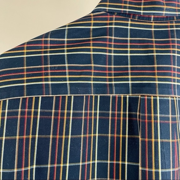 Enro Men’s Size Medium Non-Iron Poplin 100% Combed Cotton Dress Shirt Funky - Picture 9 of 12